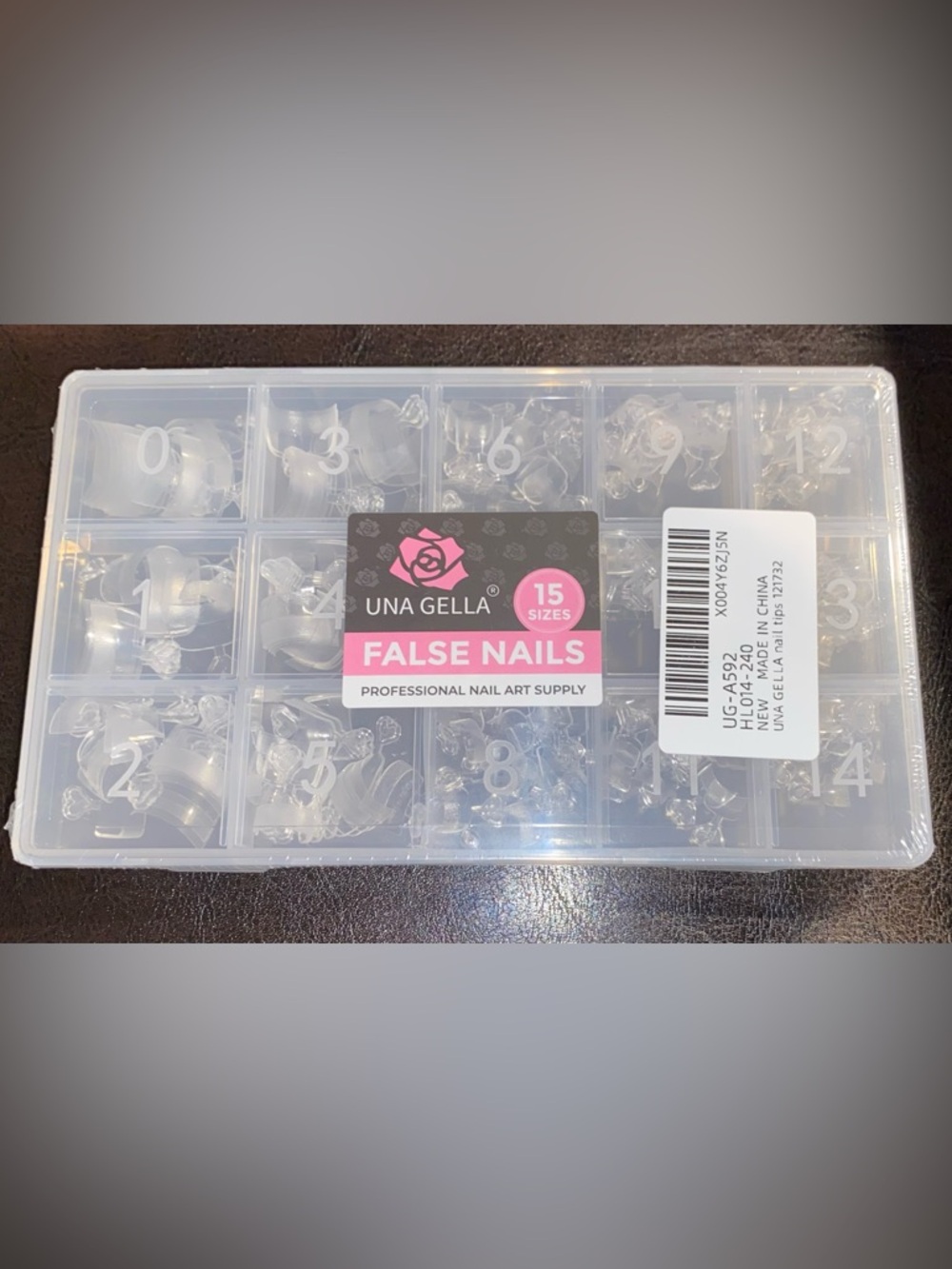 ✨NEW✨Soft Gel Clear Press-On Toe Nail Extensions | 216pcs | 15 Sizes | DIY pedi💕